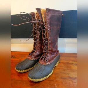 LL bean tall women's boots size 10